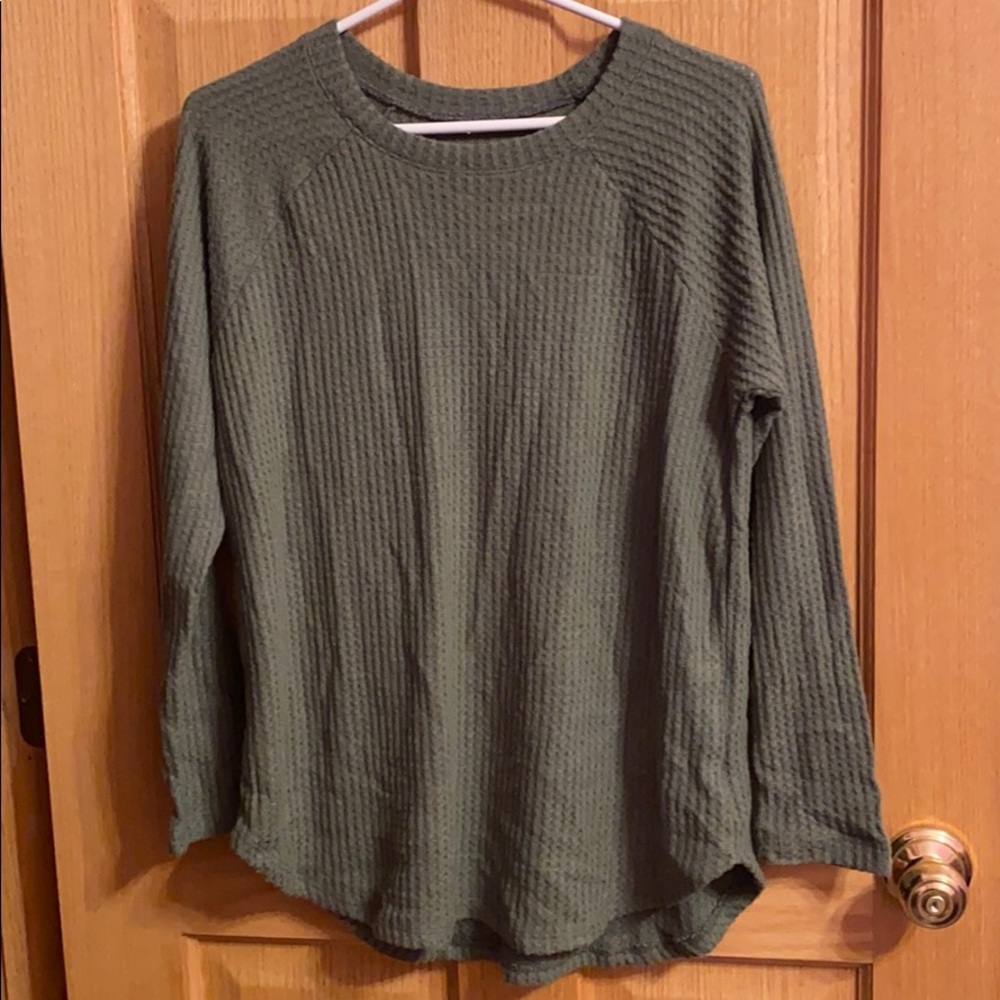 American Eagle Green Sweater